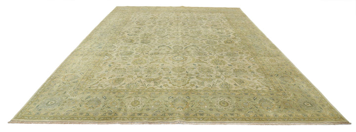 Indian Ziegler Rug 9' 9" x 13' 6" Hand-Knotted | No. AT68232