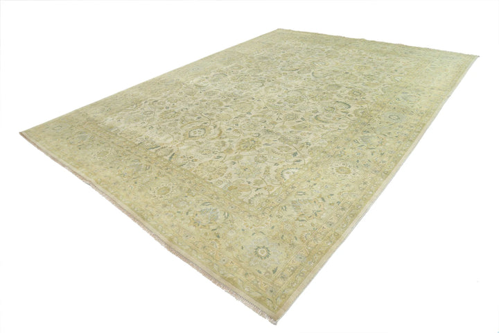 Indian Ziegler Rug 9' 9" x 13' 6" Hand-Knotted | No. AT68232