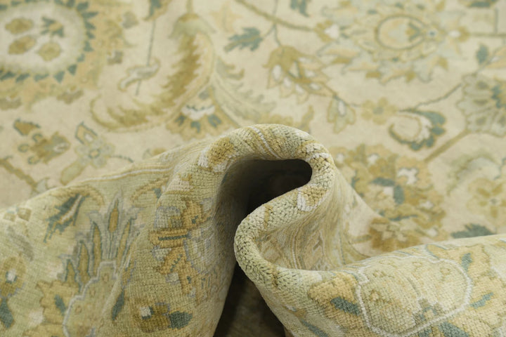 Indian Ziegler Rug 9' 9" x 13' 6" Hand-Knotted | No. AT68232
