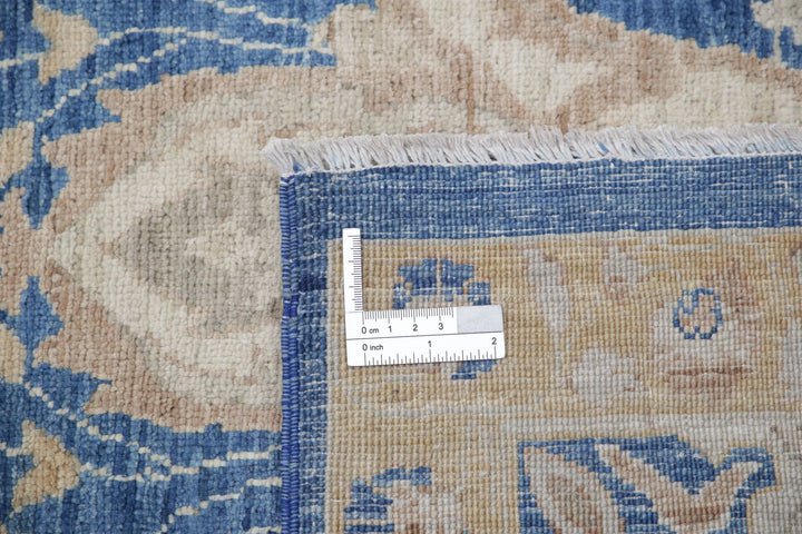 Afghan Ziegler Rug 8' 6" x 11' 7" Hand-Knotted | No. AT68546