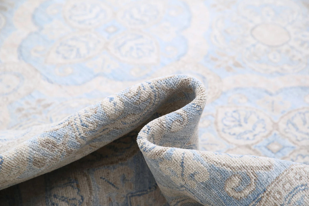 Afghan Serenity Rug 14' 1" x 18' 9" Hand-Knotted | No. AT68604