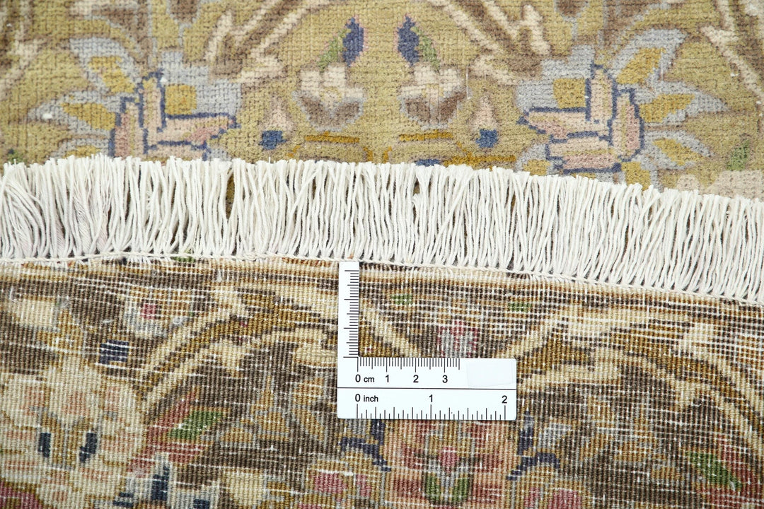 Persian Tabriz Rug 9' 2" x 9' 7" Hand-Knotted | No. AT68671