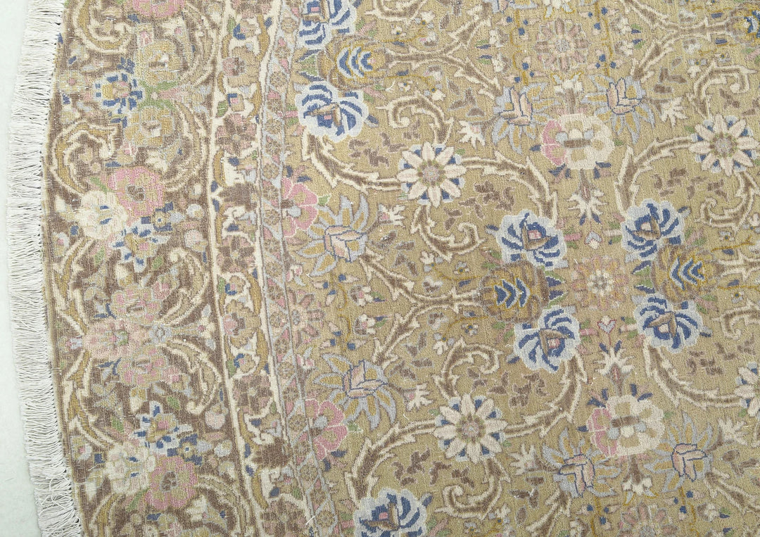 Persian Tabriz Rug 9' 2" x 9' 7" Hand-Knotted | No. AT68671