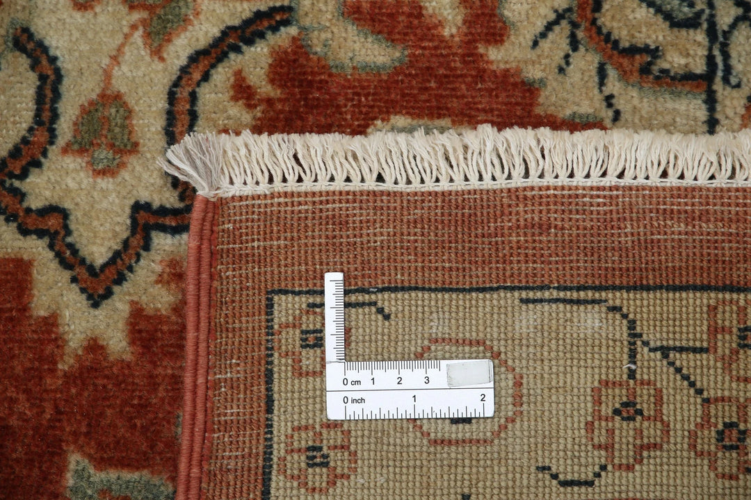 Rust Indian Ziegler Rug 11' 9" x 18' 0" Hand-Knotted | No. AT687202
