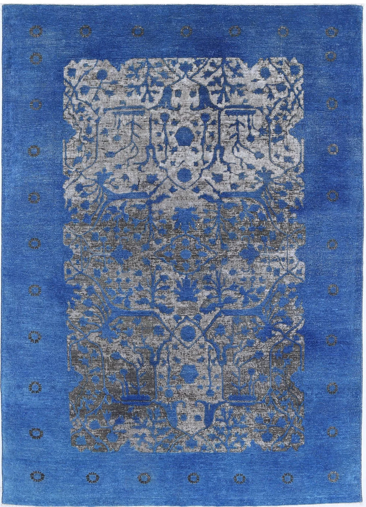 Afghan Oriental Rug 5' 11" x 8' 4" Hand-Knotted | No. AT68752