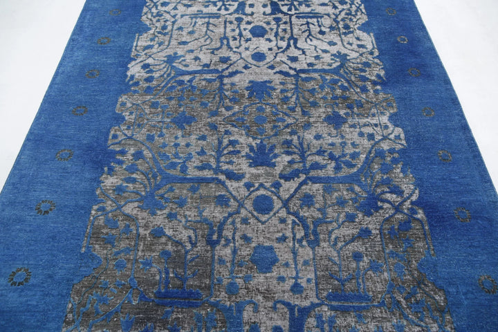 Afghan Oriental Rug 5' 11" x 8' 4" Hand-Knotted | No. AT68752