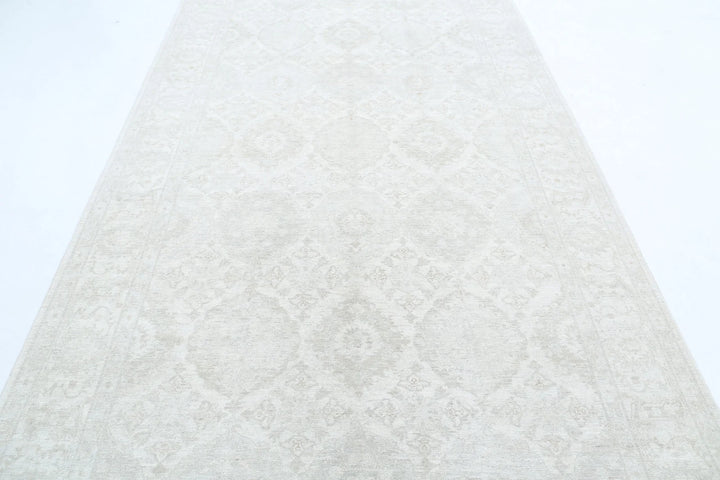 Afghan Serenity Rug 6' 1" x 10' 11" Hand-Knotted | No. AT68878