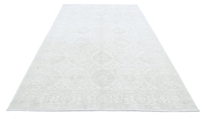 Afghan Serenity Rug 6' 1" x 10' 11" Hand-Knotted | No. AT68878