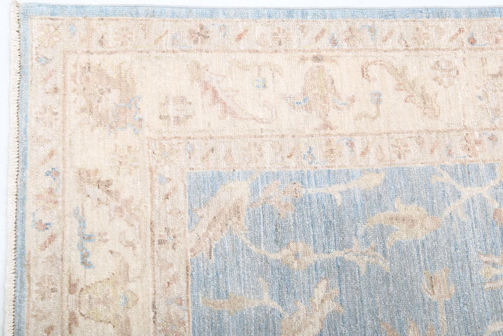 Afghan Serenity Rug 4' 9" x 6' 11" Hand-Knotted | No. AT68915