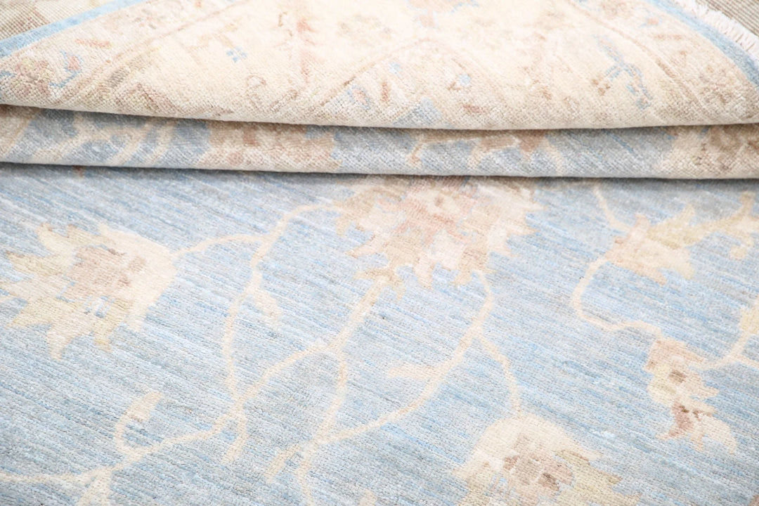 Afghan Serenity Rug 4' 9" x 6' 11" Hand-Knotted | No. AT68915