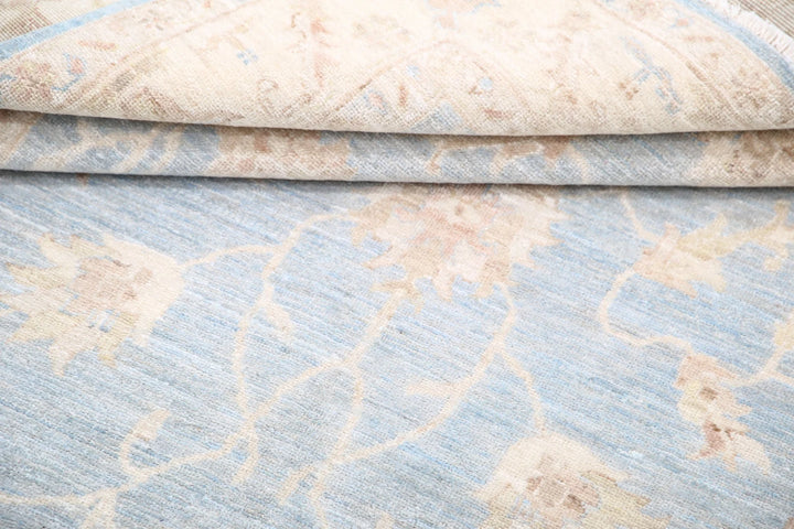 Afghan Serenity Rug 4' 9" x 6' 11" Hand-Knotted | No. AT68915