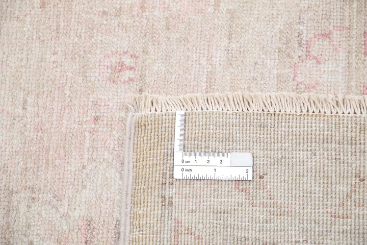 Ivory Afghan Serenity Rug 12' 0" x 14' 4" Hand-Knotted | No. AT69044