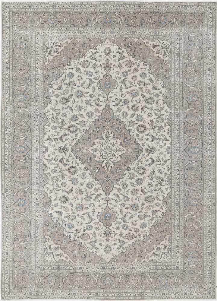 Persian Kashan Rug 9' 7" x 13' 1" Hand-Knotted | No. AT69108
