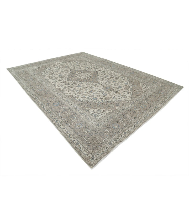 Persian Kashan Rug 9' 7" x 13' 1" Hand-Knotted | No. AT69108