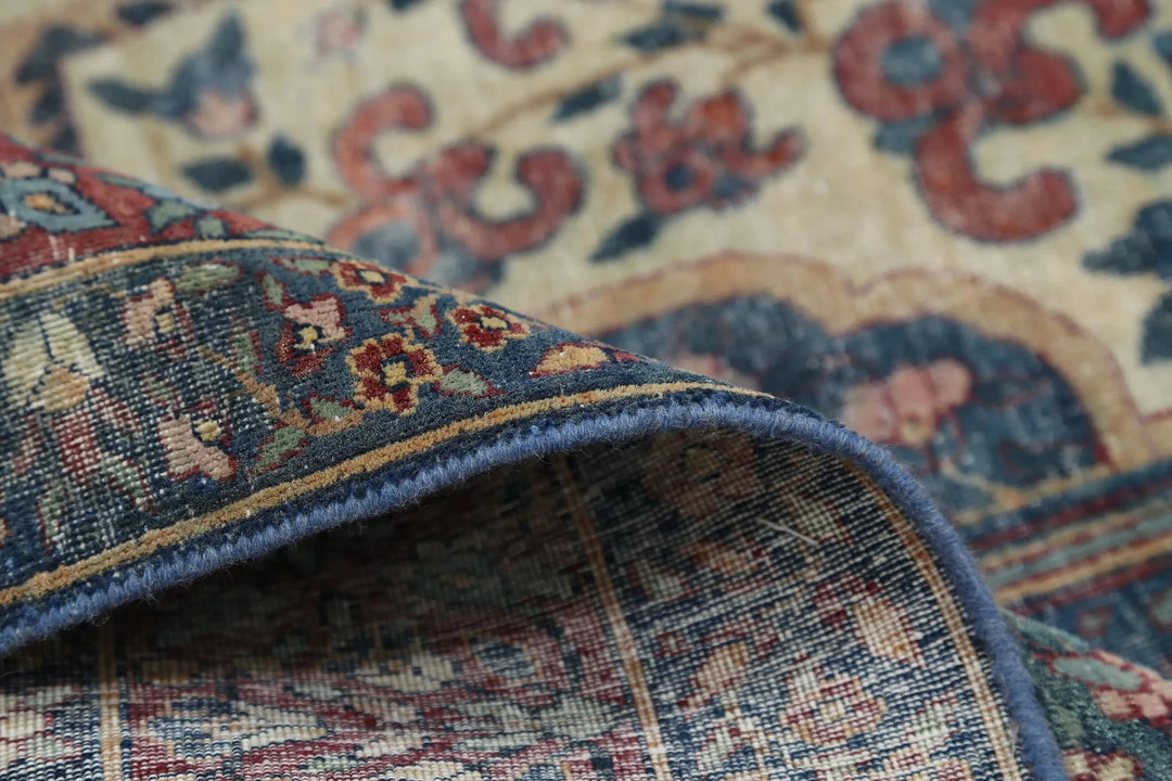 Persian Yazd Rug 11' 8" x 18' 4" Hand-Knotted | No. AT69360