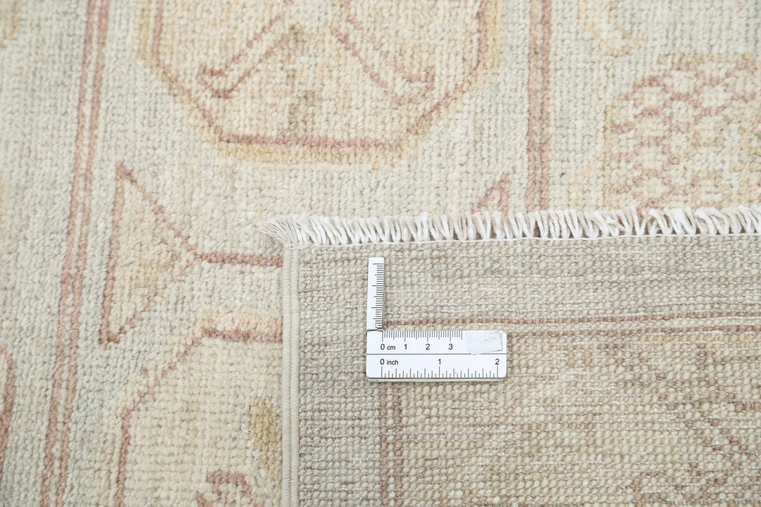 Afghan Khotan Rug 8' 2" x 9' 5" Hand-Knotted | No. AT69417