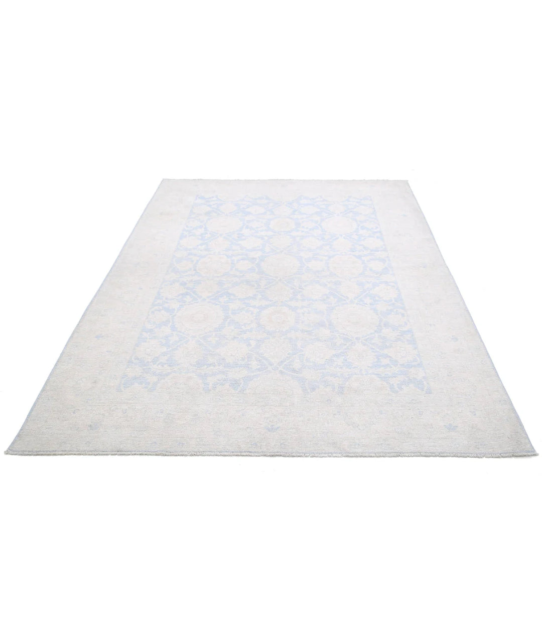 Afghan Serenity Rug 6' 0" x 8' 7" Hand-Knotted | No. AT69539