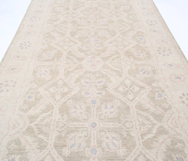 Afghan Serenity Rug 6' 5" x 25' 10" Hand-Knotted | No. AT69695