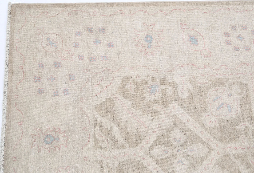 Afghan Serenity Rug 6' 5" x 25' 10" Hand-Knotted | No. AT69695