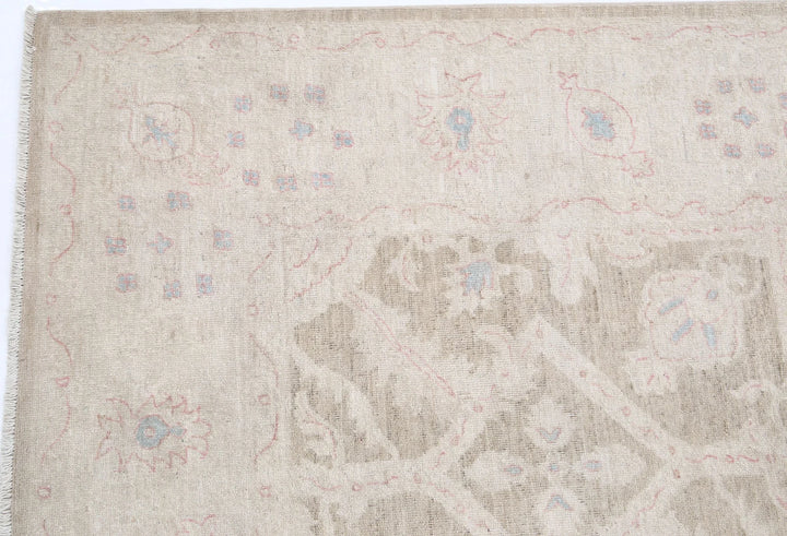 Afghan Serenity Rug 6' 5" x 25' 10" Hand-Knotted | No. AT69695