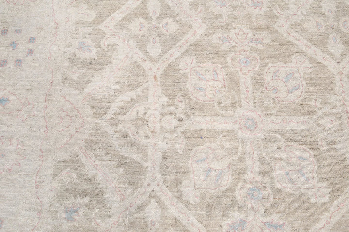 Afghan Serenity Rug 6' 5" x 25' 10" Hand-Knotted | No. AT69695