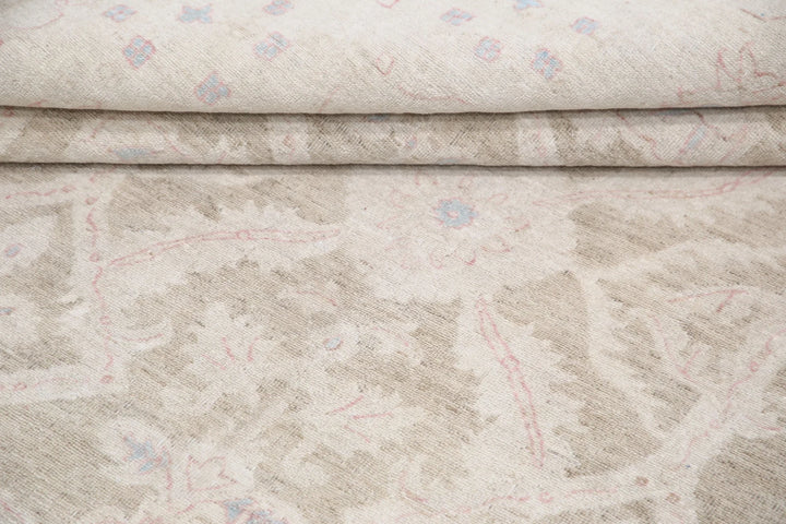 Afghan Serenity Rug 6' 5" x 25' 10" Hand-Knotted | No. AT69695