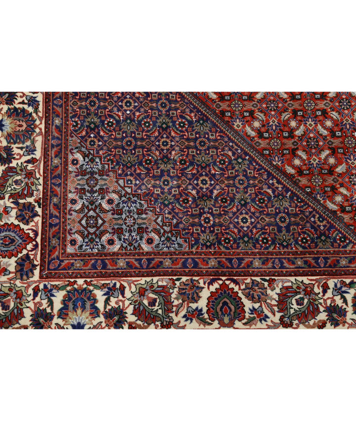 Persian Bijar Rug 6' 7" x 9' 9" Hand-Knotted | No. AT69799