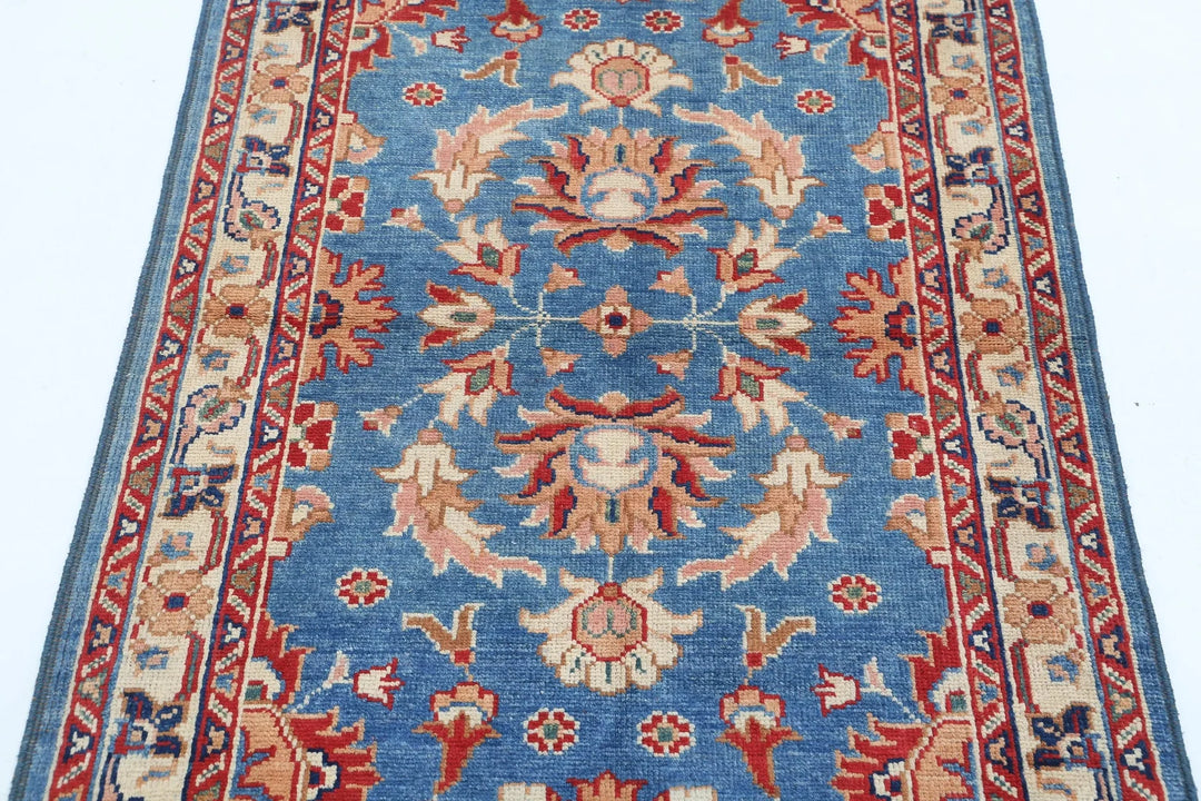 Afghan Ziegler Rug 3' 0" x 4' 9" Hand-Knotted | No. AT69898