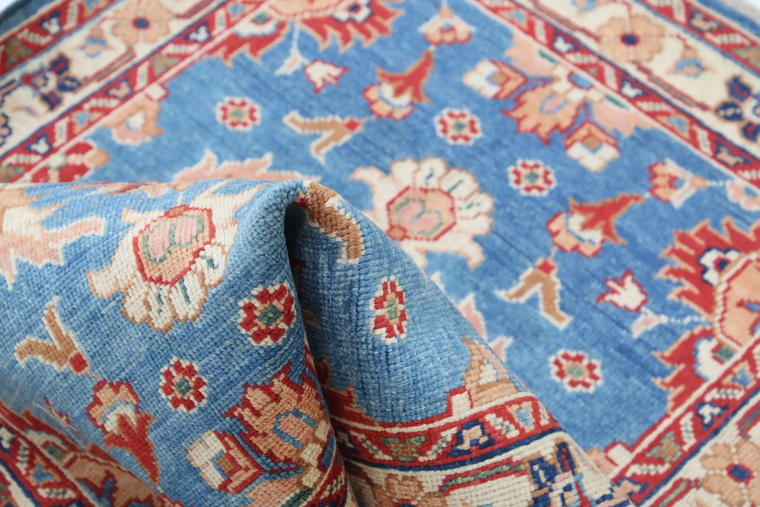 Afghan Ziegler Rug 3' 0" x 4' 9" Hand-Knotted | No. AT69898