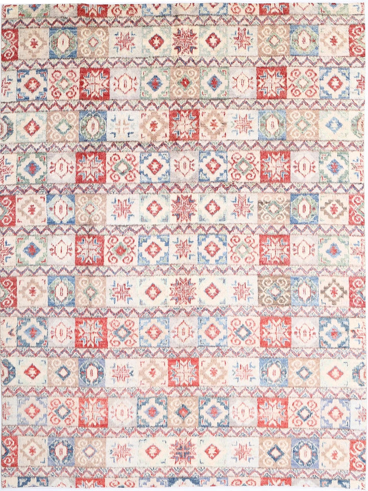 Afghan Tribal Rug 10' 8" x 13' 10" Hand-Knotted | No. AT69910