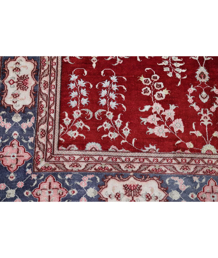 Chinese Hereke Rug 5' 0" x 7' 9" Hand-Knotted | No. AT69950