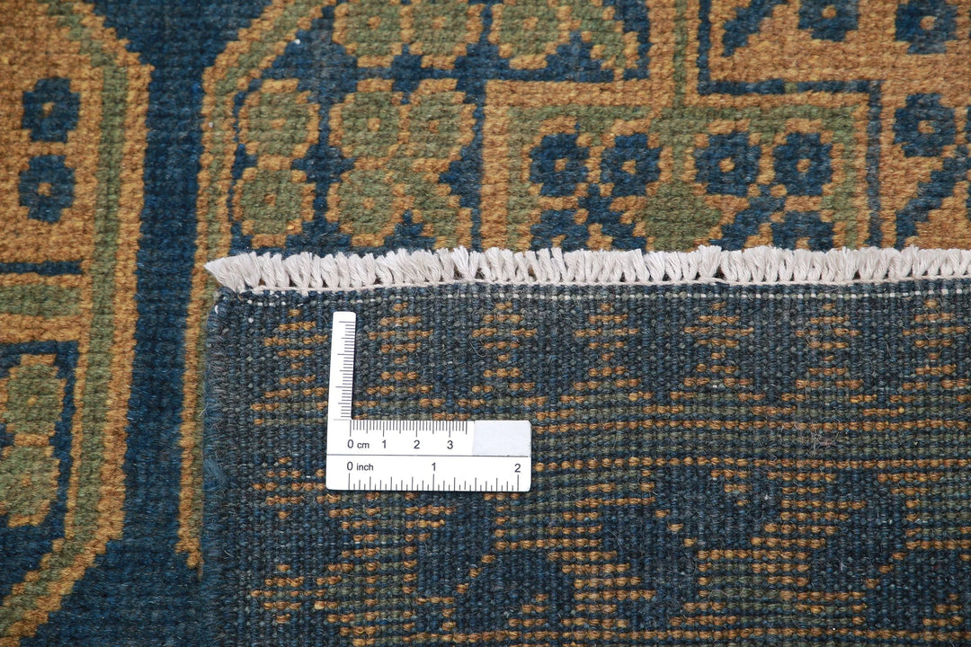 Afghan Akcha Revival Rug 5' 1" x 6' 2" Hand-Knotted | No. AT69997