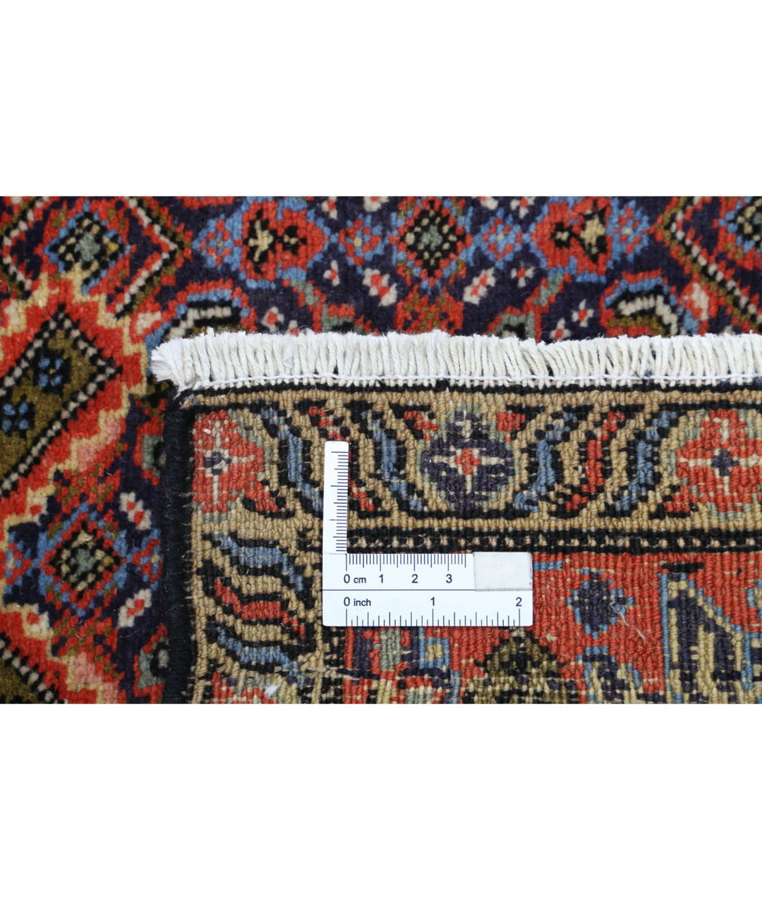 Persian Moud Rug 3' 9" x 5' 1" Hand-Knotted | No. AT70075