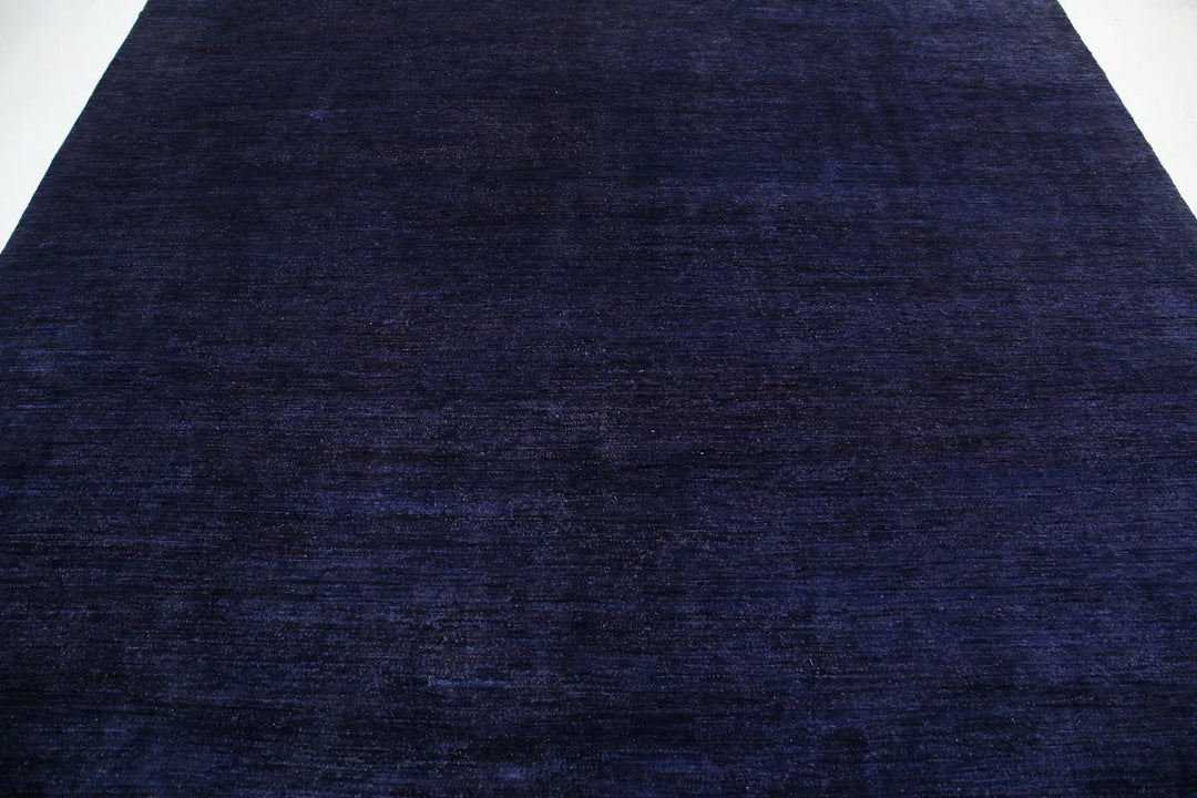Purple Afghan Oriental Rug 8' 2" x 11' 11" Hand-Knotted | No. AT70121