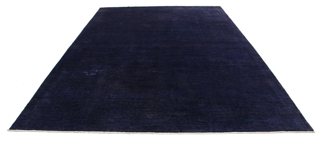 Purple Afghan Oriental Rug 8' 2" x 11' 11" Hand-Knotted | No. AT70121