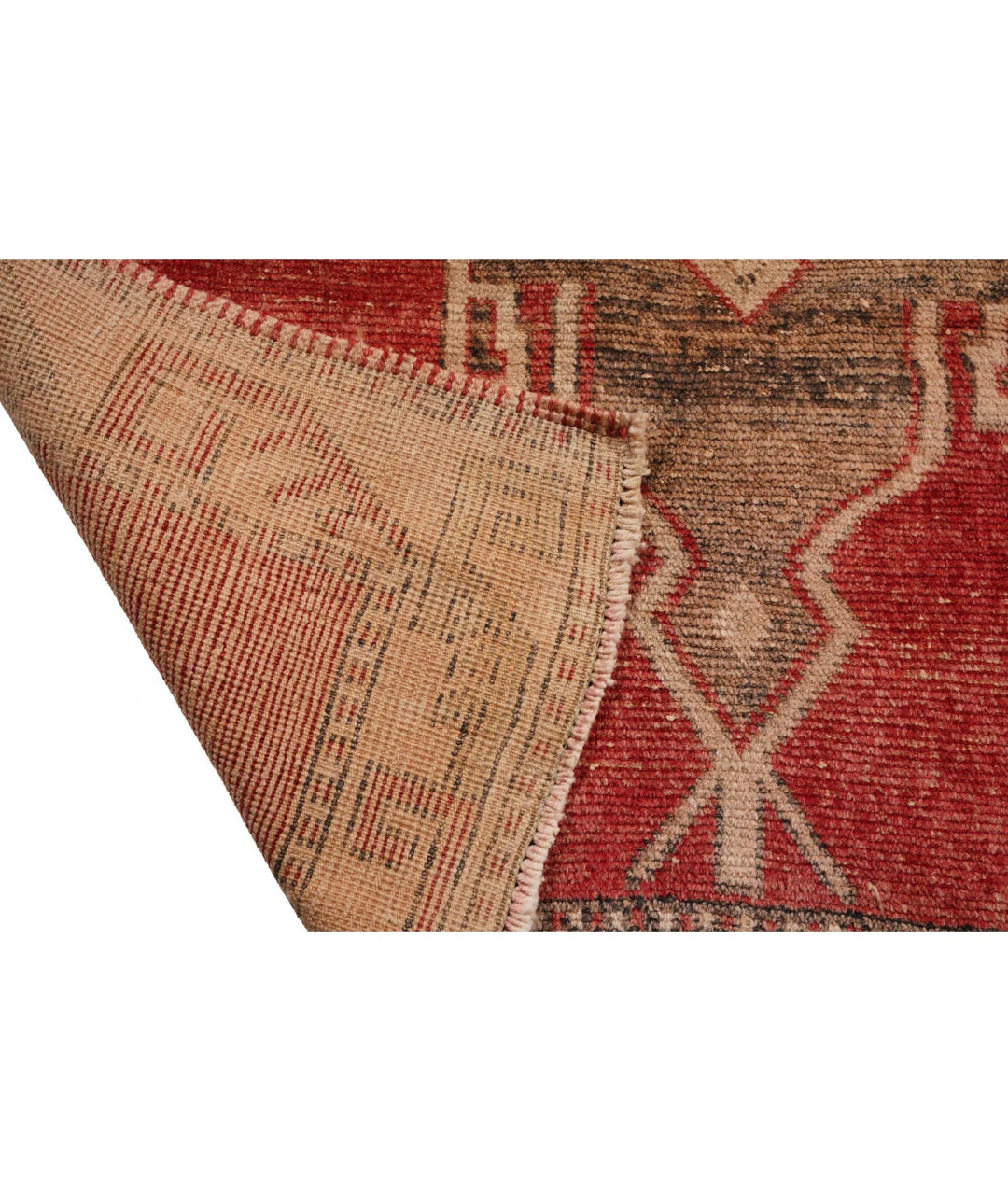 Turkish Anatolian Vintage Rug 4' 3" x 12' 0" Hand-Knotted | No. AT70251