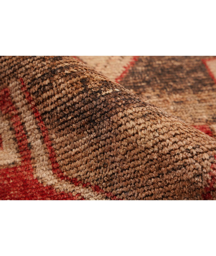 Turkish Anatolian Vintage Rug 4' 3" x 12' 0" Hand-Knotted | No. AT70251
