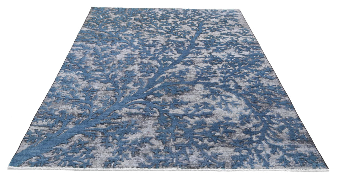 Afghan Onyx Rug 5' 9" x 8' 3" Hand-Knotted | No. AT70565