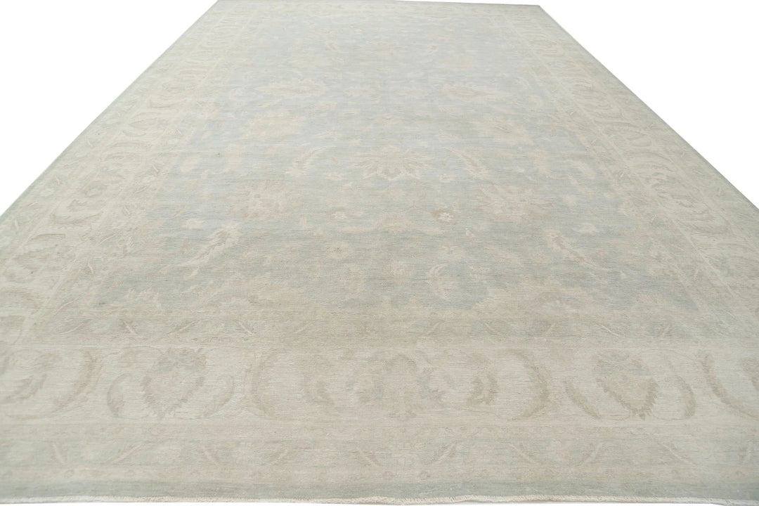Afghan Serenity Rug 13' 2" x 20' 6" Hand-Knotted | No. AT70567