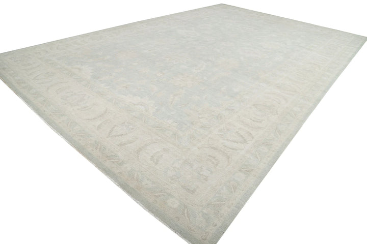 Afghan Serenity Rug 13' 2" x 20' 6" Hand-Knotted | No. AT70567