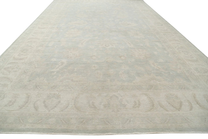 Afghan Serenity Rug 13' 2" x 20' 6" Hand-Knotted | No. AT70567