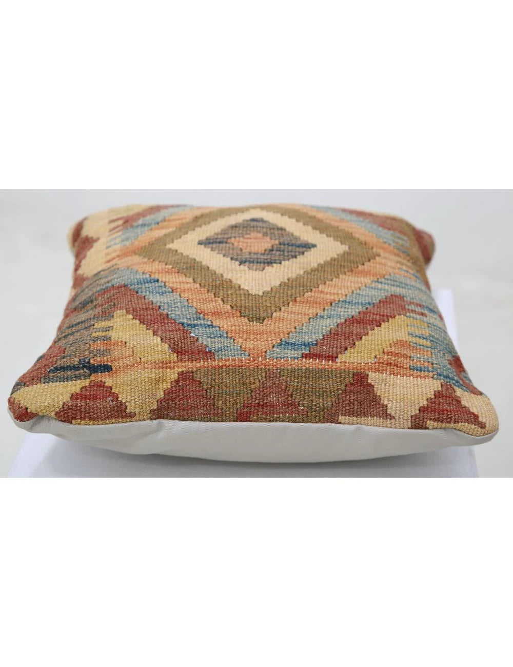 Multicolor Afghan Tribal Rug Flat-weave | No. AT70616
