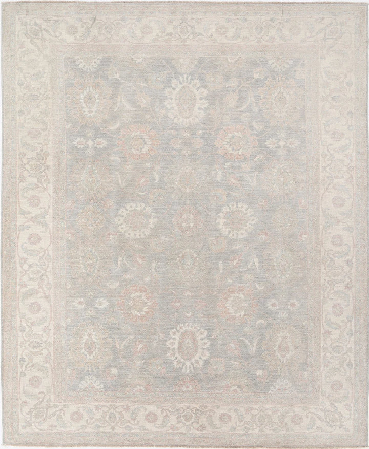 Afghan Serenity Rug 8' 0" x 9' 7" Hand-Knotted | No. AT70629