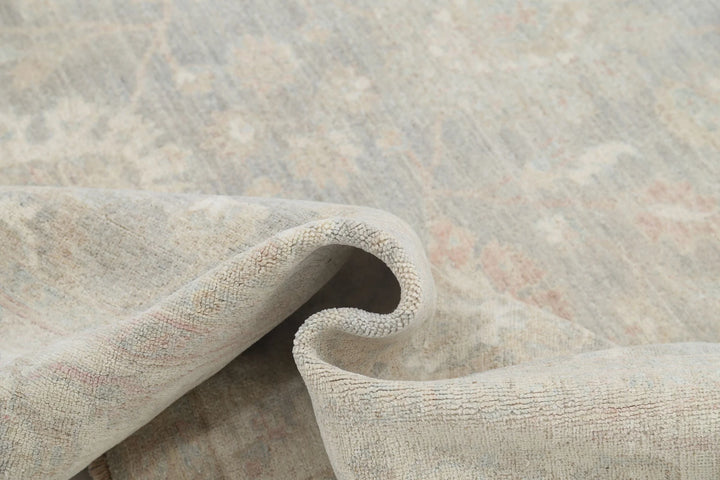 Afghan Serenity Rug 8' 0" x 9' 7" Hand-Knotted | No. AT70629