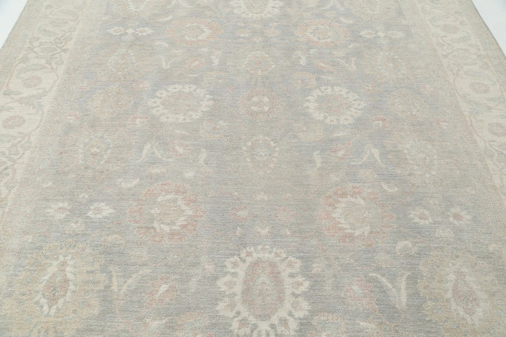 Afghan Serenity Rug 8' 0" x 9' 7" Hand-Knotted | No. AT70629