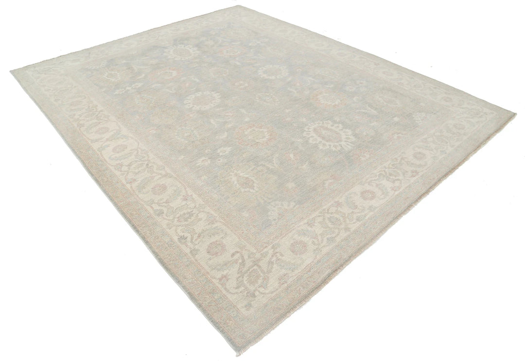 Afghan Serenity Rug 8' 0" x 9' 7" Hand-Knotted | No. AT70629