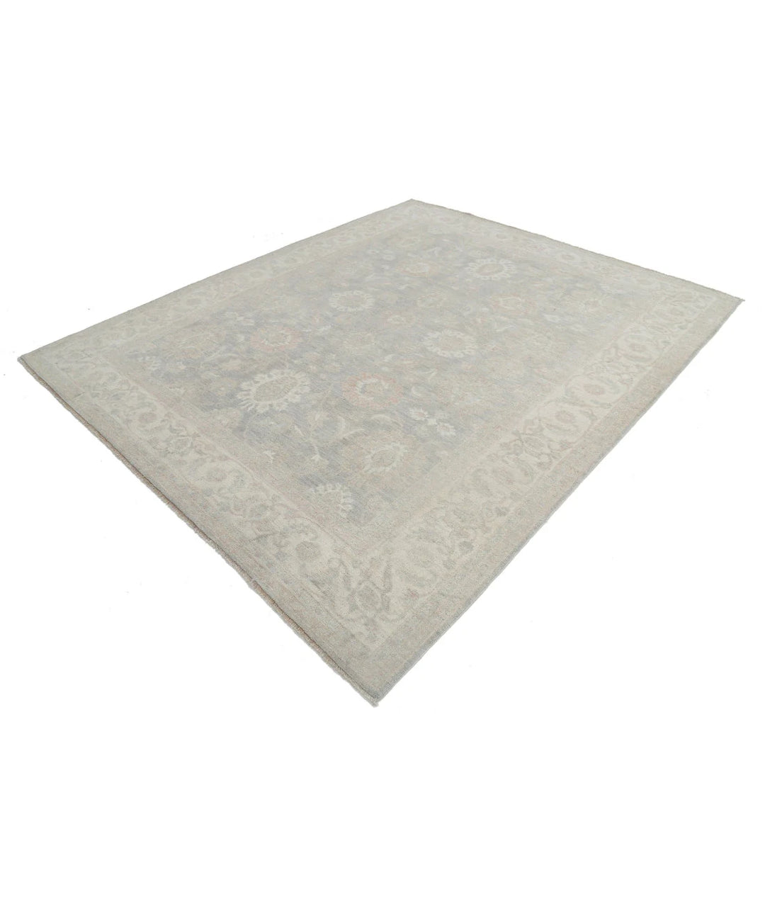 Afghan Serenity Rug 8' 0" x 9' 7" Hand-Knotted | No. AT70629
