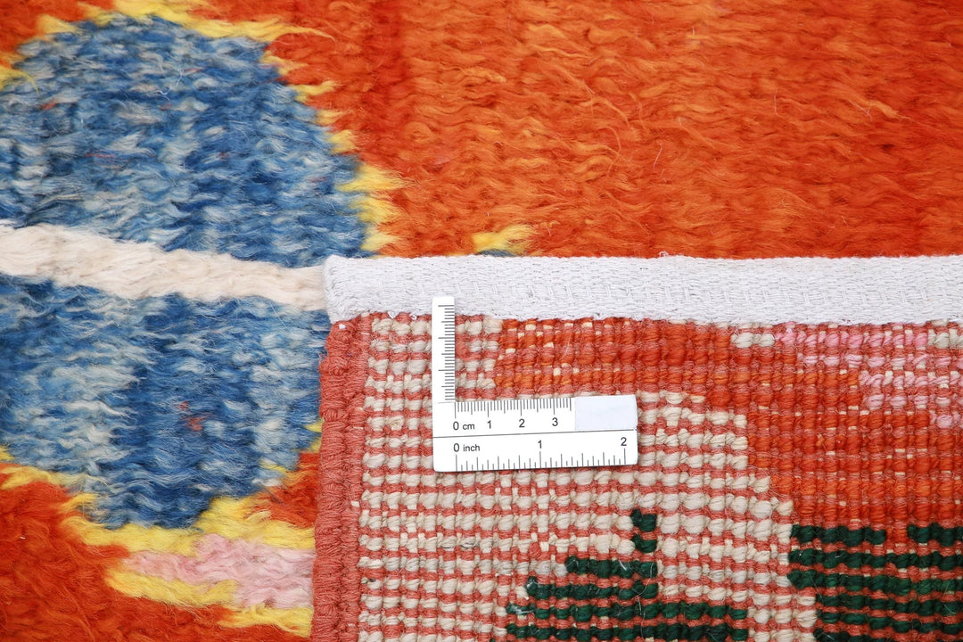 Afghan Tribal Rug 5' 3" x 6' 11" Hand-Knotted | No. AT70663