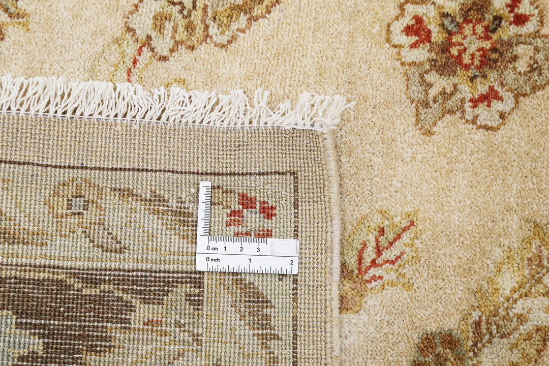 Indian Ziegler Oriental Rug 8' 0" x 9' 9" Hand-Knotted | No. AT70755