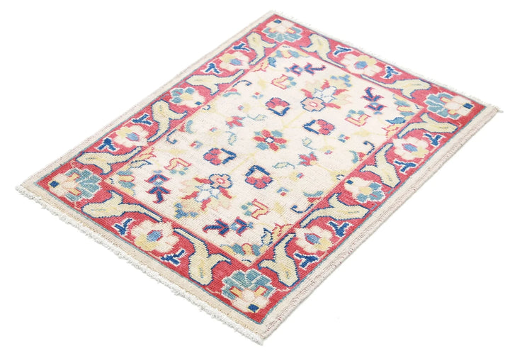 Afghan Ziegler Rug 2' 0" x 2' 9" Hand-Knotted | No. AT70783